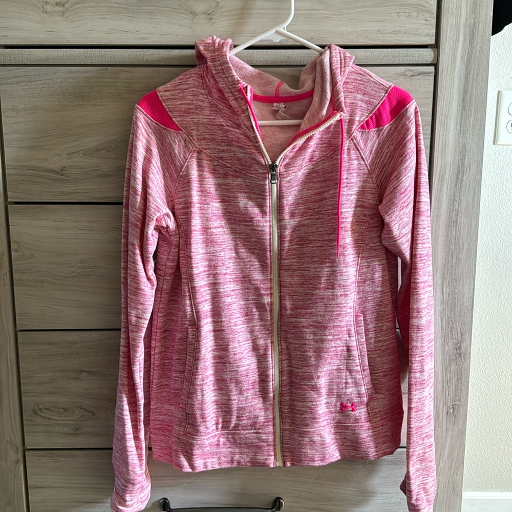 Under Armour medium cold gear zip up hoodie